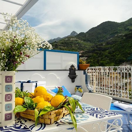 Grecale - Amazing Apartment With Patio And Sea View Maiori Exteriér fotografie