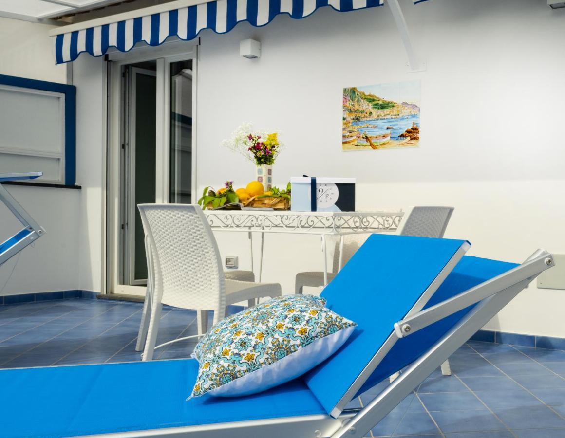 Grecale - Amazing Apartment With Patio And Sea View Maiori Exteriér fotografie