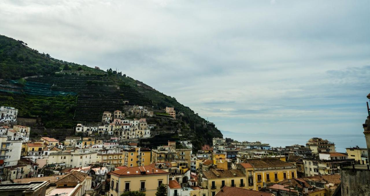 Grecale - Amazing Apartment With Patio And Sea View Maiori Exteriér fotografie